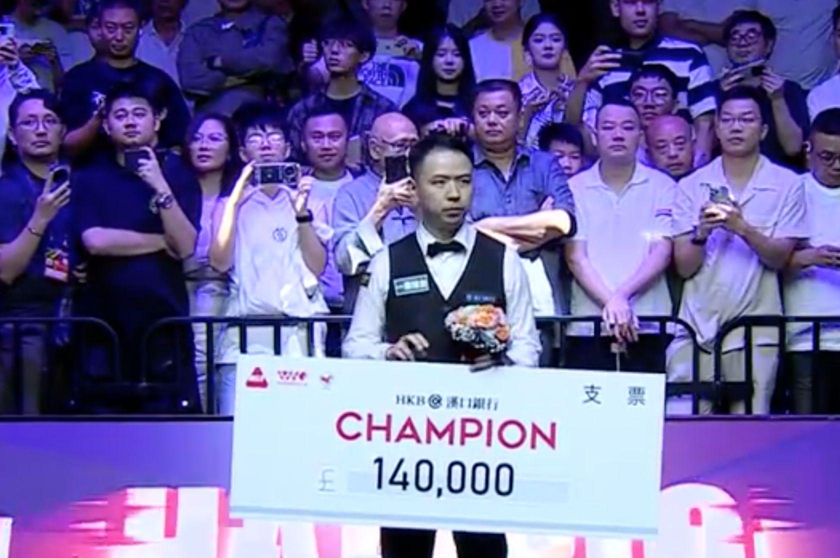 vip 注册地址-中国斯诺克第1人 肖国栋升到世界第8：连续2年武汉夺冠 奖金135万